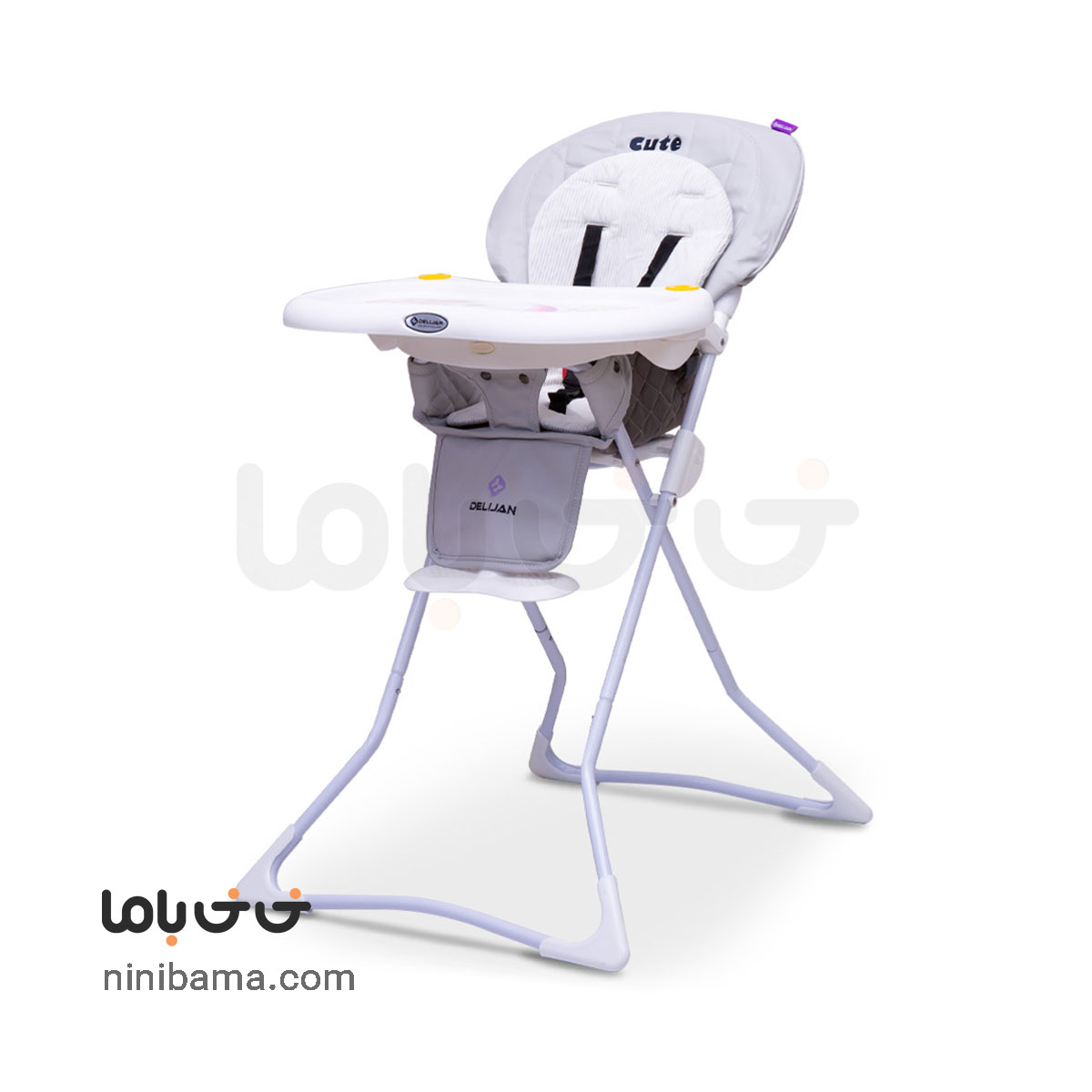 CutePlus-Gray صندلی غذا دلیجان مدل کیوت پلاس - Image 1