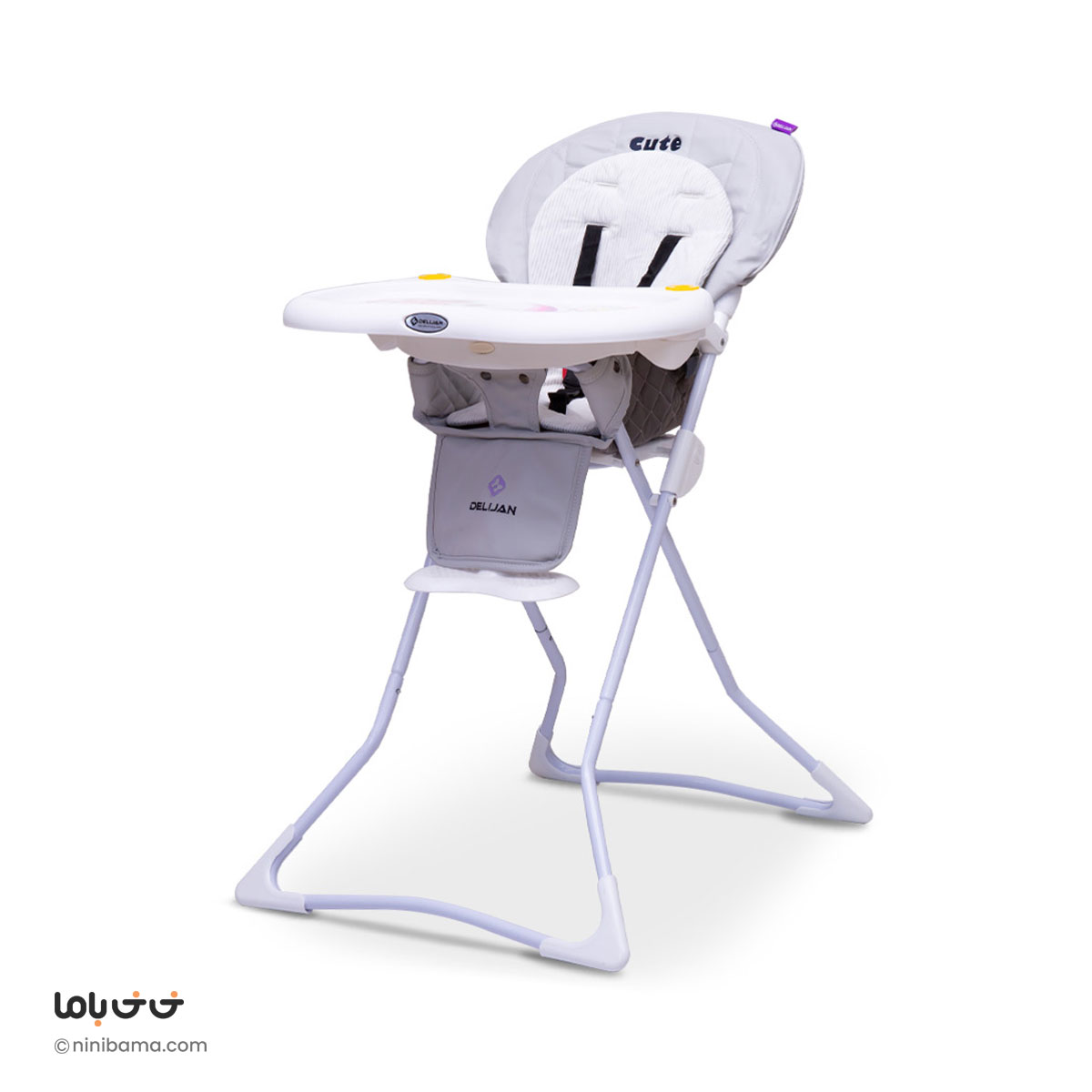CutePlus-Gray صندلی غذا دلیجان مدل کیوت پلاس - Image 1