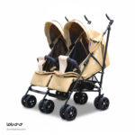 کالسکه دوقلو دلیجان مدل دیباپلاس عصایی